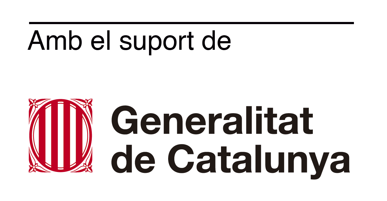 Amb el suport de la Generalitat de Catalunya